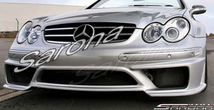 Custom Mercedes CLK  Coupe & Convertible Front Bumper (2003 - 2009) - $1250.00 (Part #MB-106-FB)